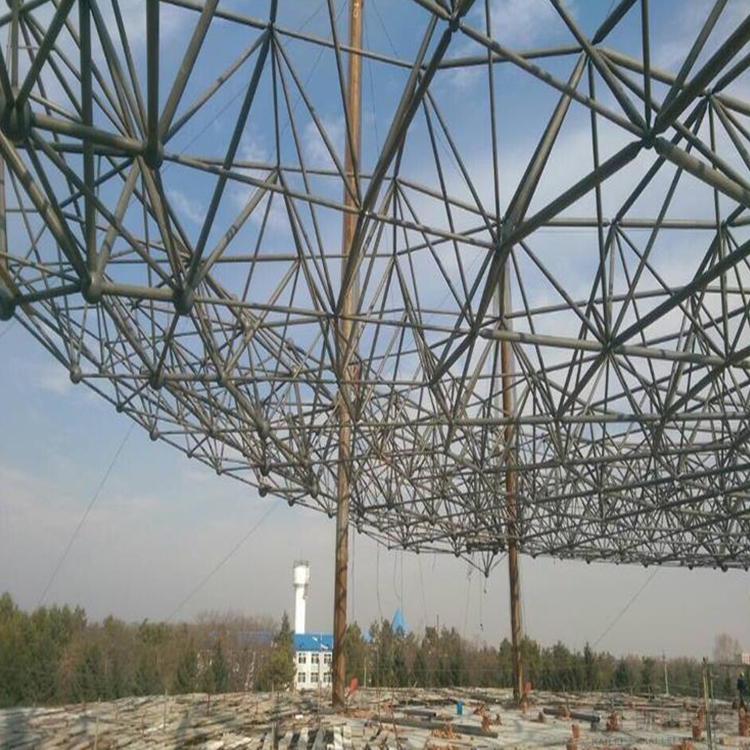 双鸭山球形网架钢结构施工方案